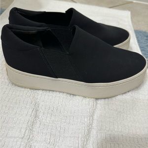 Vince Blair Slip On Black Sneakers